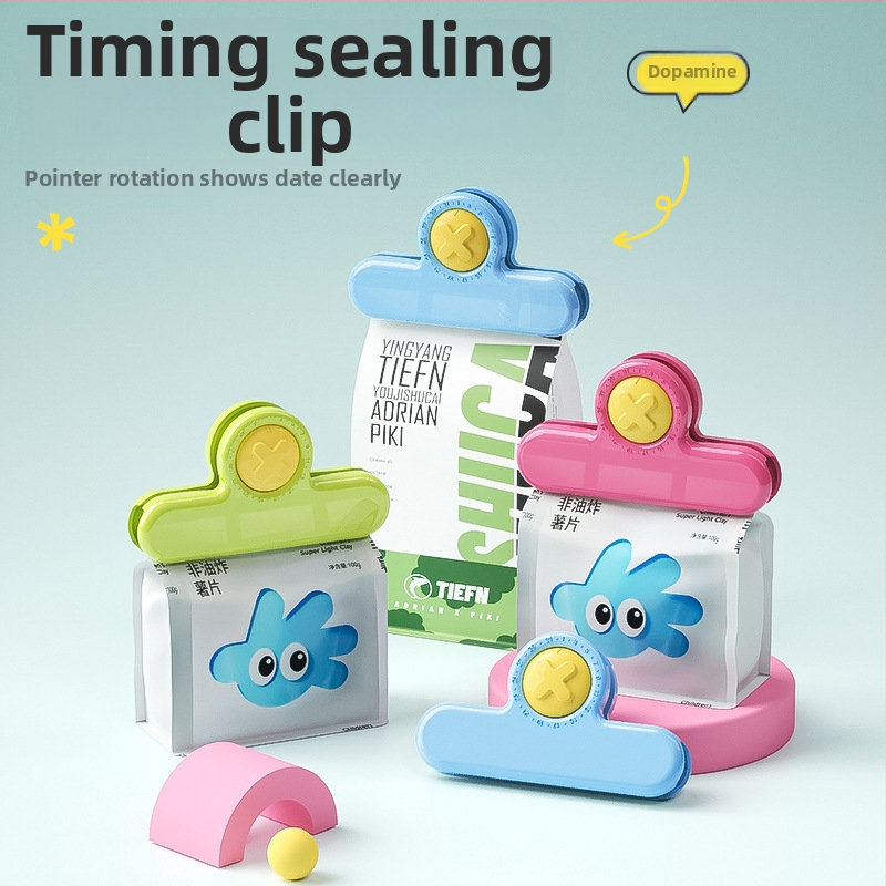 Piestīvo klips maisiņiem, pārtikas kvalitātes plastmasa, mitruma izturīgs un svaiguma saglabāšana, mājsaimniecības virtuvei (JSQFKJ)