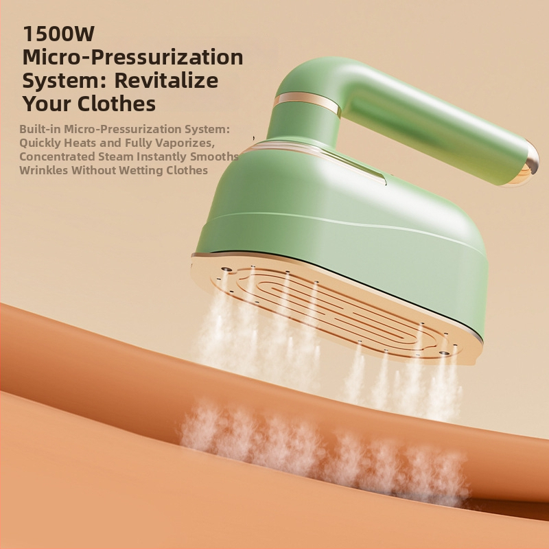 Kätega aurutriikra kuiva ja märja kasutusega, 1500W, 111–240V, PC sisetank, mudel XH-818, 6 režiimi