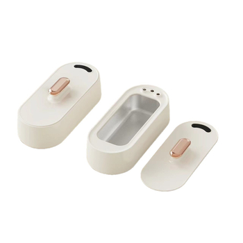 Ултразвукова машина за почистване за очила, бижута и брекети — USB захранване, 12V, 15W, капацитет 301–500 ml, долна платка от 304 неръждаема стомана