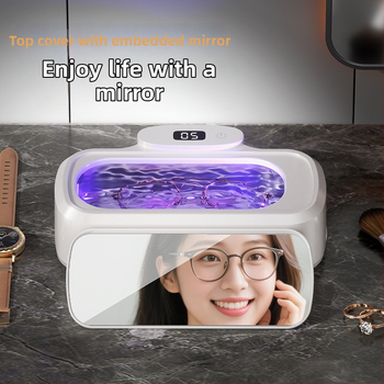 Ultrasonic puhastusmasin prillidele, breketitele ja juveelidele – 12V, 15W, 301–500 ml, ABS alus, mehaaniline töörežiim