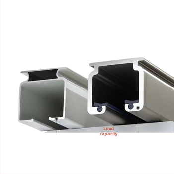 Aliuminio lydinio užuolaidų bėgis – pritaikomas, paruoštas privatinei ženklei, lengvas prabangos stilius