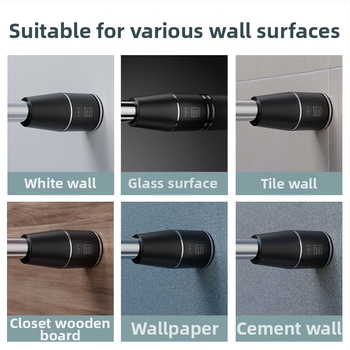 Epai nerūdijančio plieno teleskopinė lazda skalbiniams džiovinti balkone — modernus minimalizmas, pristatytas 2020 m.