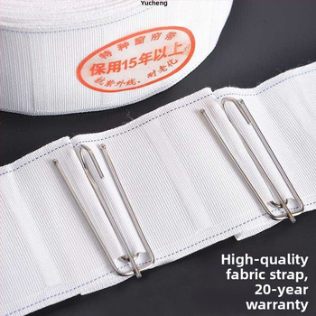 Užuolaidų audinio juostelės su kabliukais, skalbiamos mašinoje, storesnės juostelės, užuolaidų priedai