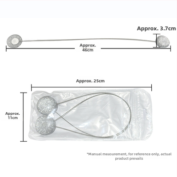 Lucky užuolaidų sagtis - akrilinė medžiaga, pritaikoma, privataus prekės ženklo galimybė, paprastas ir šiuolaikiškas dizainas