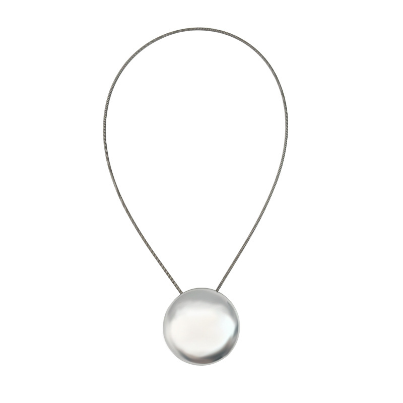 Lucky užuolaidų sagtis - akrilinė medžiaga, pritaikoma, privataus prekės ženklo galimybė, paprastas ir šiuolaikiškas dizainas