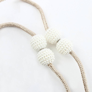 Top of the Sea Magnetinė sagtelė dušo užuolaidoms – vandeniui atspari, poliesterio siūlai + magnetas, paprastas stilius