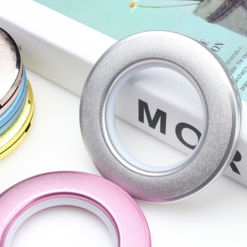 20 magnetinių užuolaidų žiedų Romos lazdelei – apvalūs žiedai, šiuolaikiškas minimalistinis stilius, Neck Strength prekinis ženklas