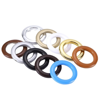 20 magnetinių užuolaidų žiedų Romos lazdelei – apvalūs žiedai, šiuolaikiškas minimalistinis stilius, Neck Strength prekinis ženklas