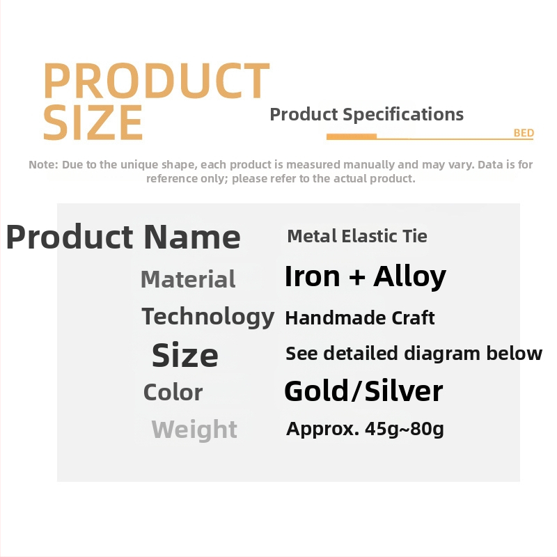 Metāla aizkaru josta ar atsperes aizdari - Skandināvu stila, vienkāršs dizains, pielāgojama