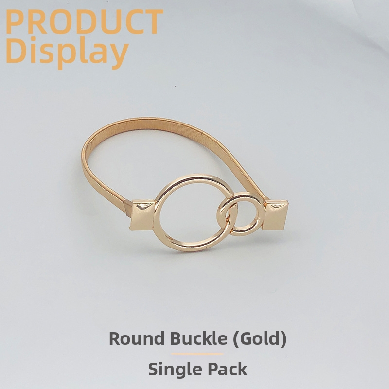 Metāla aizkaru josta ar atsperes aizdari - Skandināvu stila, vienkāršs dizains, pielāgojama