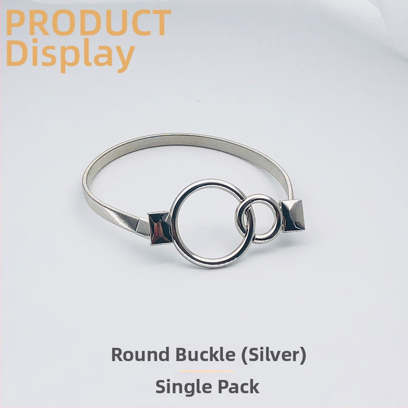 Metāla aizkaru josta ar atsperes aizdari - Skandināvu stila, vienkāršs dizains, pielāgojama