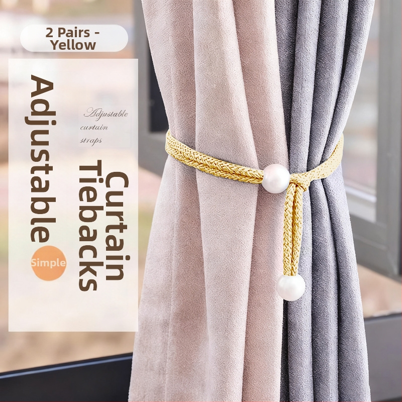 Curtain Tiebacks, sintētiska šķiedra, vienkāršs un mūsdienīgs stils, bez pielāgošanas