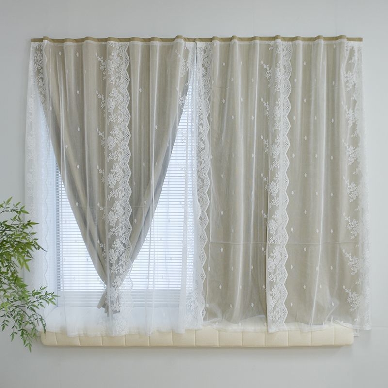 Visiškai užtamsančios užuolaidos svetainei, poliesterio Jacquard audinys, prancūziškas stilius