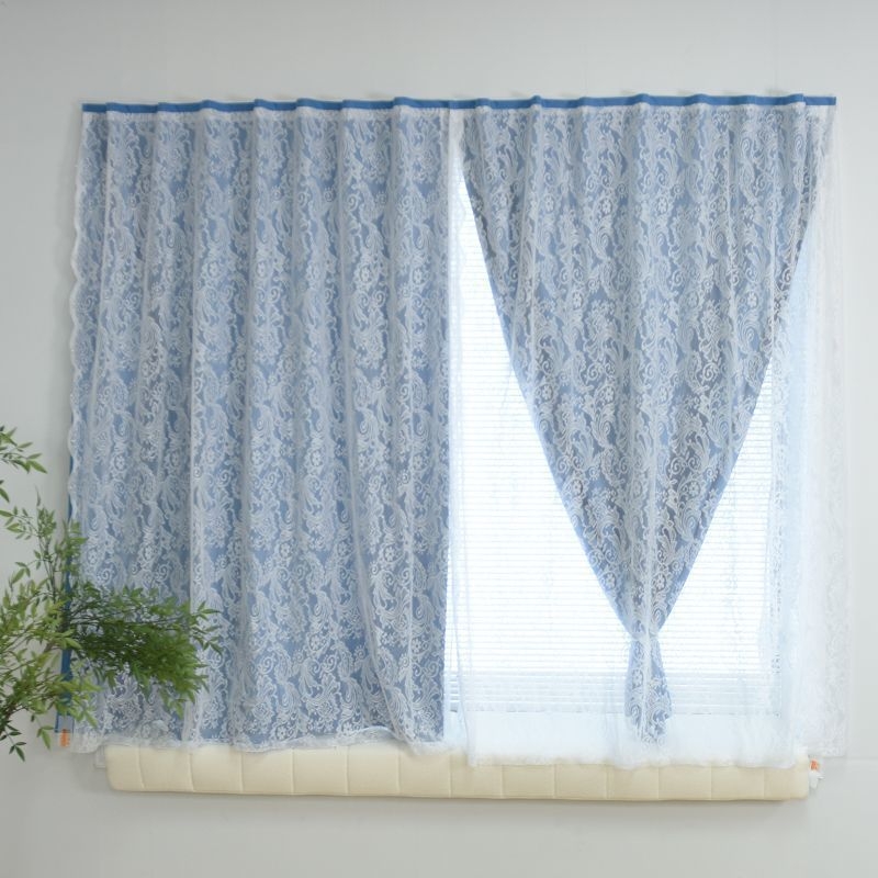 Visiškai užtamsančios užuolaidos svetainei, poliesterio Jacquard audinys, prancūziškas stilius