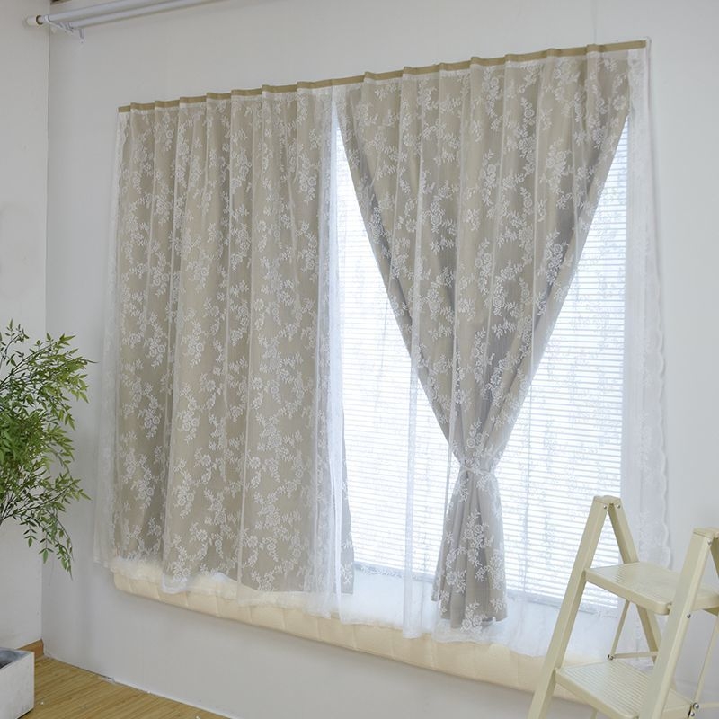 Visiškai užtamsančios užuolaidos svetainei, poliesterio Jacquard audinys, prancūziškas stilius