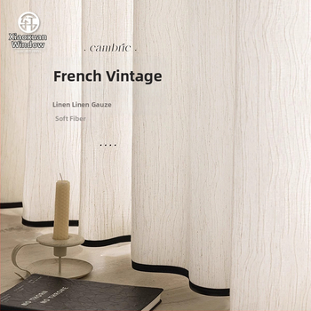 Langų užuolaida, poliesteris, INS stilius, dekoratyvus, tinkamas svetainei, biurui, restoranui ir įėjimui