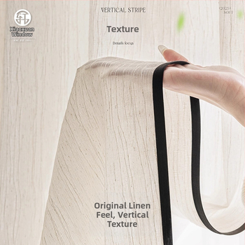 Langų užuolaida, poliesteris, INS stilius, dekoratyvus, tinkamas svetainei, biurui, restoranui ir įėjimui