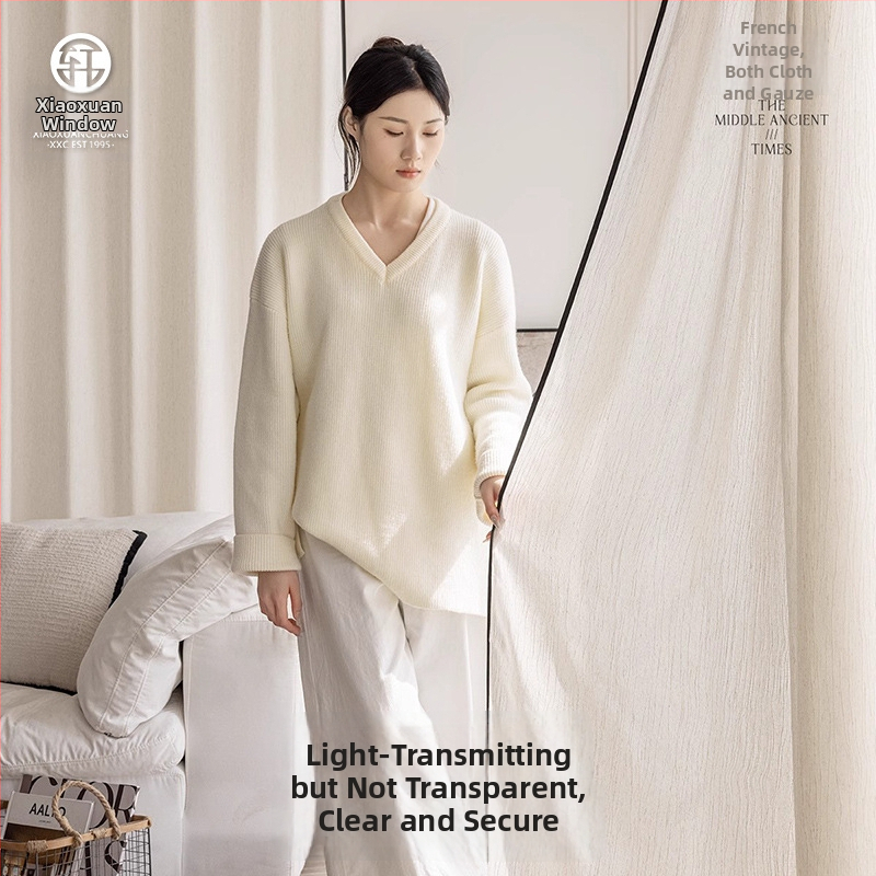 Langų užuolaida, poliesteris, INS stilius, dekoratyvus, tinkamas svetainei, biurui, restoranui ir įėjimui