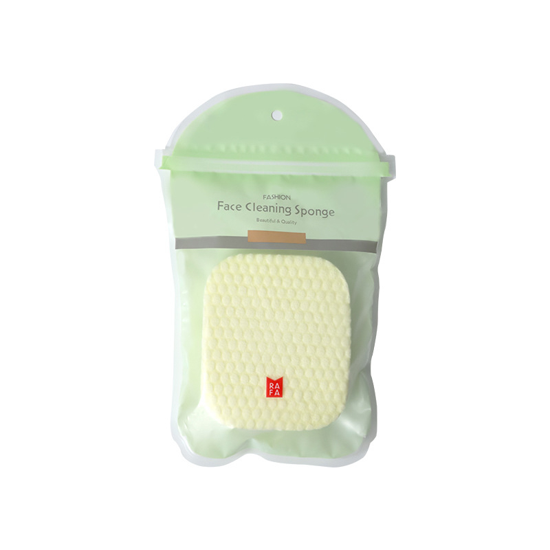 Κοντζάκ σφουγγάρι προσώπου με μασάζ μαργαριριών, σε κουτί — αφρώδες καθαριστικό προσώπου, υλικό PVA, 240 τεμ.