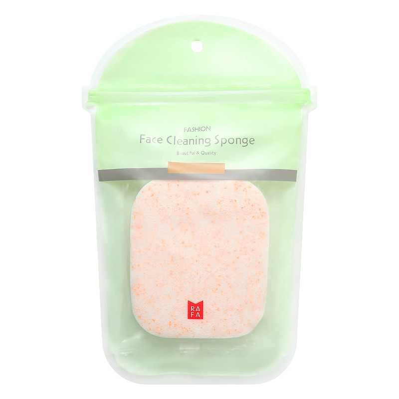 Κοντζάκ σφουγγάρι προσώπου με μασάζ μαργαριριών, σε κουτί — αφρώδες καθαριστικό προσώπου, υλικό PVA, 240 τεμ.