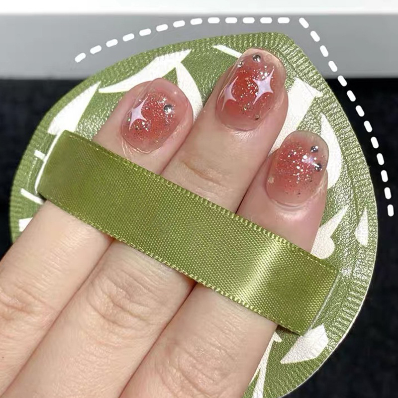 Puder puff u obliku breskve – za suho i mokro nanošenje, hidrofilan, bez lateksa, Originality Beauty