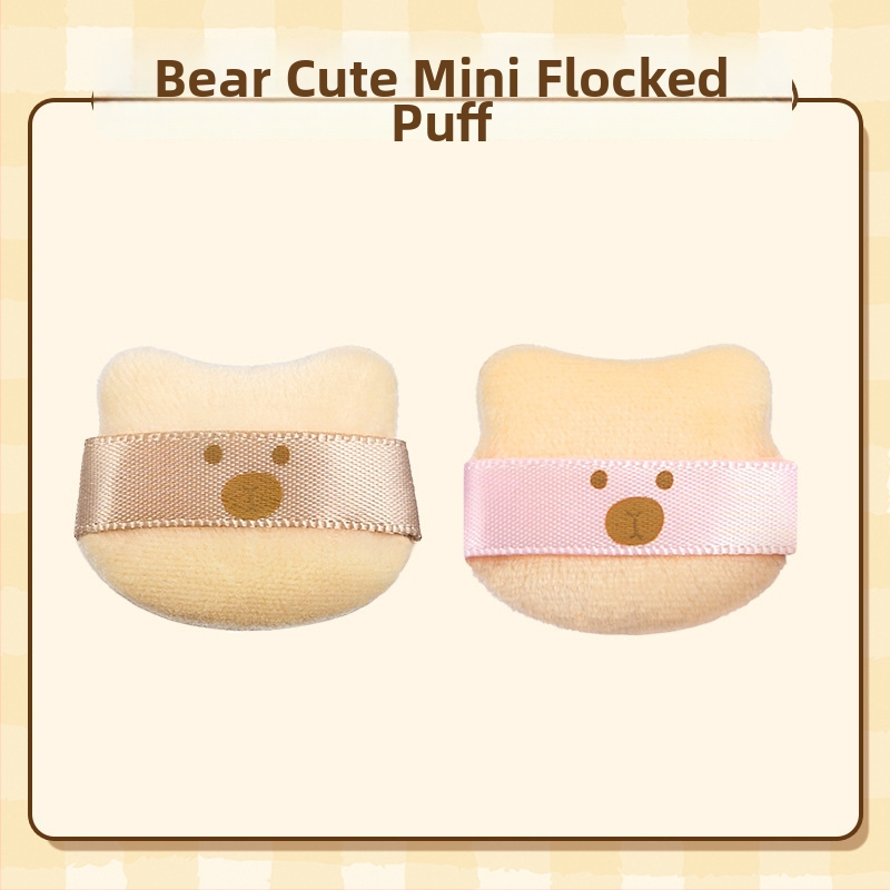 GECOMO pudrupuffide komplekt – hüdrofiilne latexivaba materjal, tilgakujuline kuju, ideaalseks meigiks