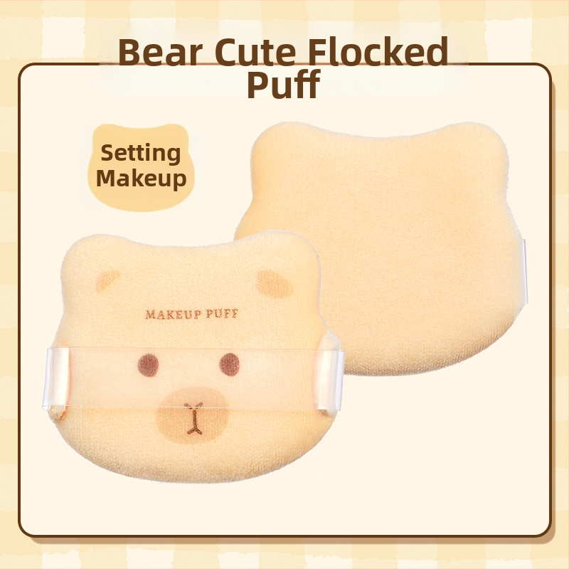 GECOMO pudrupuffide komplekt – hüdrofiilne latexivaba materjal, tilgakujuline kuju, ideaalseks meigiks