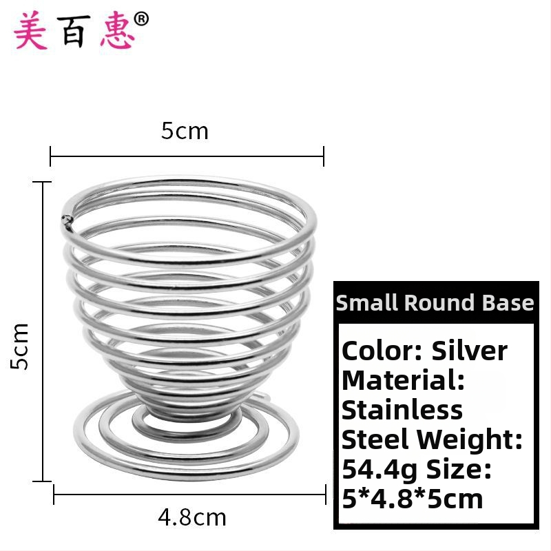 Pudrų pūtimo laikiklis ir makiažo šepetėlių laikiklis – Anglies plienas, 0.062 kg, Maybewei, Metalo vielos konstrukcija