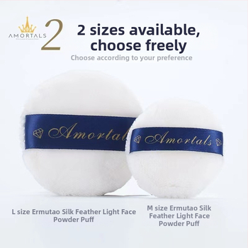 Pudros pūdelė su veliūrine flokavimo paviršiumi, natūralus kempinė, prekės ženklas Wood grape, 500 vnt