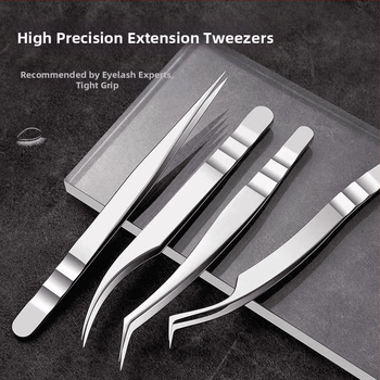 Graftuojančios blakstienų pincetės, nerūdijantis plienas, anti statinės