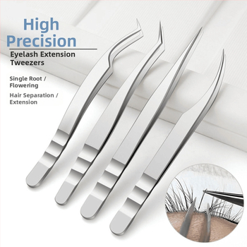 Graftuojančios blakstienų pincetės, nerūdijantis plienas, anti statinės