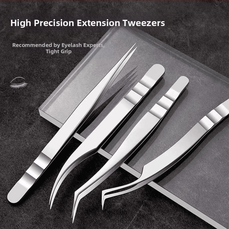 Graftuojančios blakstienų pincetės, nerūdijantis plienas, anti statinės