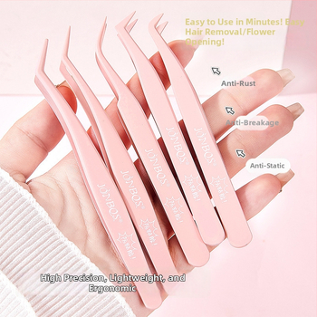 Blakstienų žnyplės – antiadhezinės, pradedantiesiems, nerūdijamas plienas, Jiaoposi