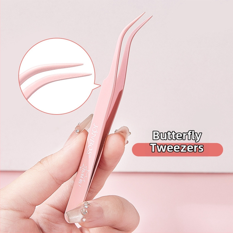 Blakstienų žnyplės – antiadhezinės, pradedantiesiems, nerūdijamas plienas, Jiaoposi