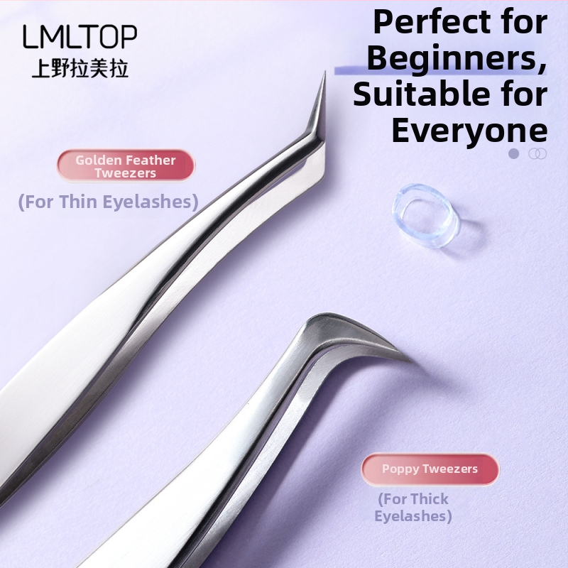 Blakstienų pratęsimo žnyplės – nerūdijantis plienas, plunksnos klipsas, modelis SY521, Yousha