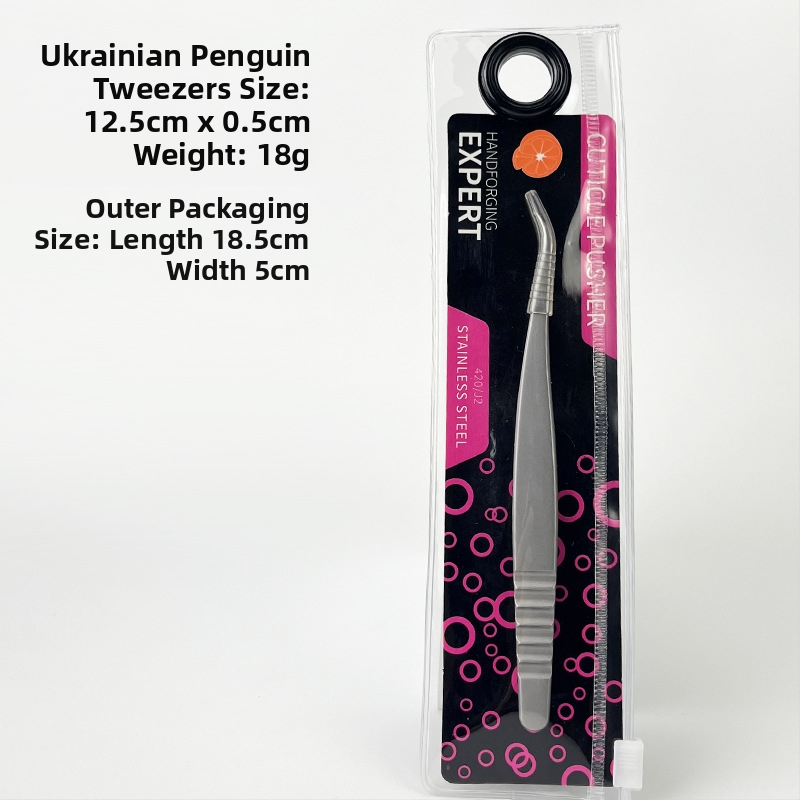 DQD nerūdijančiojo plieno blakstienų pincetai – tikslumas, veidrodinis paviršius, rankinis įrankis dirbtinėms blakėms