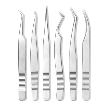 Blakstienų pincetai – didelio tikslumo, nerūdijančio plieno, daugžiedis dizainas dirbtinių blakstienų užklijavimui, prekinis ženklas Yiliren