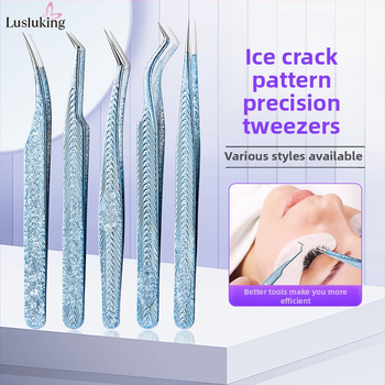 Blakstienų žnyplutės su medžio raštu, aukšta tikslumas, rankinis, LUSLUKING, pakuotė 500 vnt.