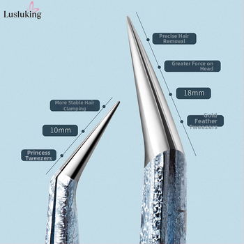Blakstienų žnyplutės su medžio raštu, aukšta tikslumas, rankinis, LUSLUKING, pakuotė 500 vnt.