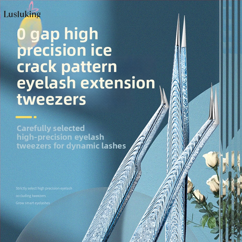 Blakstienų žnyplutės su medžio raštu, aukšta tikslumas, rankinis, LUSLUKING, pakuotė 500 vnt.