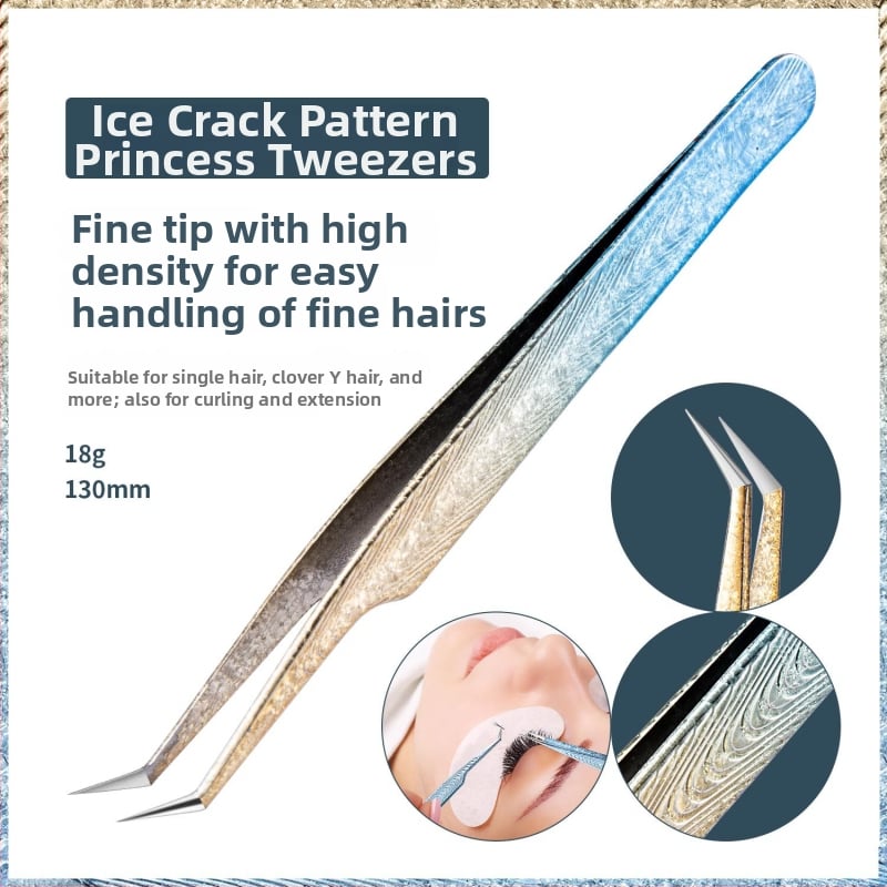 Blakstienų žnyplutės su medžio raštu, aukšta tikslumas, rankinis, LUSLUKING, pakuotė 500 vnt.