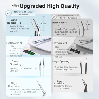 Ripsmete kunsti pincettide komplekt: terav ots pincettid, keskmise süsinikusisaldusega plien, kõrgsüsinikulised otsad, käsiraamatu pincett, täpse ripsmete pincett