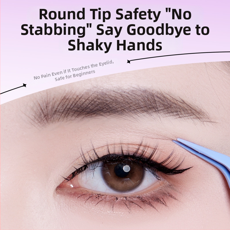 BQI mini ripsmete klamber ümmarguse otsaga – algajatele mõeldud ripsmete paigaldamise tööriist, importimata