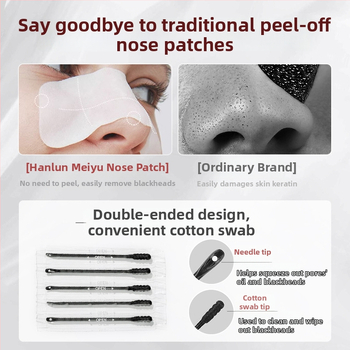 HUNMUI Nosies kaukė su juodųjų taškų pašalinimu ir riebumo kontrole | Porų susiaurėjimas, Drėkinimas, Raminamasis poveikis