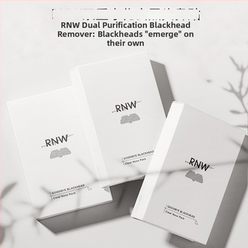Rnw nosies pleistras su dvigubu valymo efektu – porų susiaurinimas, juodųjų dėmių šalinimas, drėkinimas, stanginimas, 10 vnt