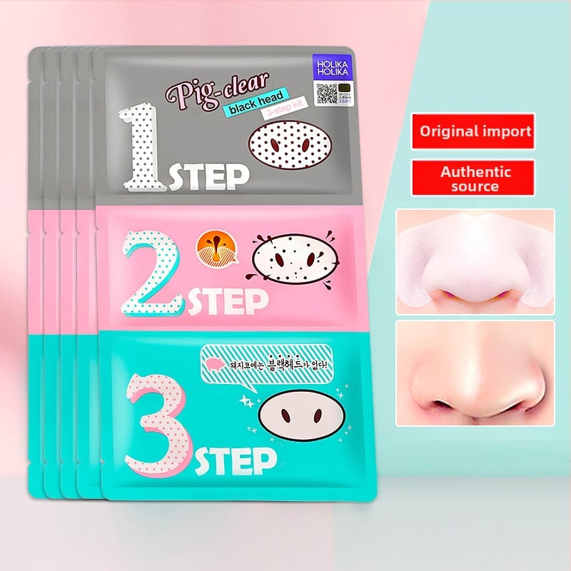 Сет носни лепенки – премахване на черни точки, грижа за порите, успокояваща кожа, 7 г