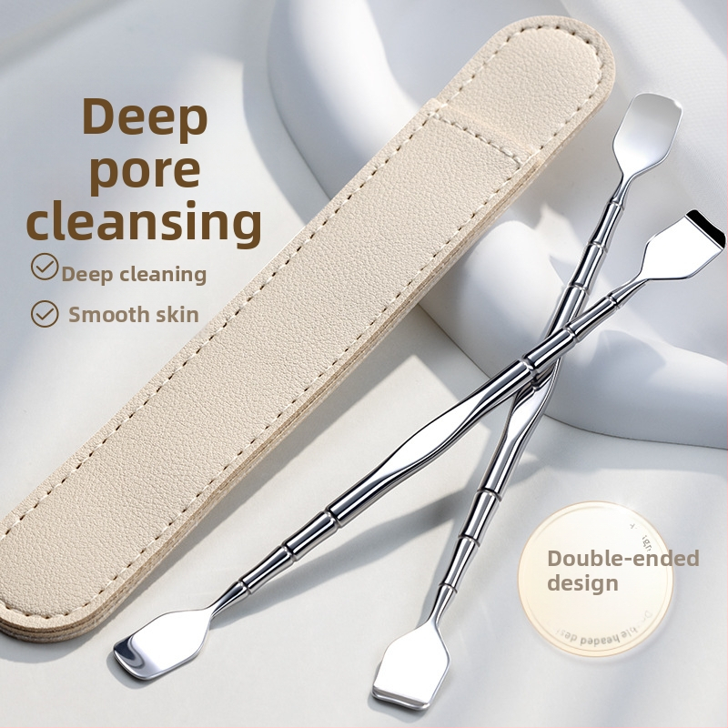 Niliya nerūdijančio plieno rankinis juodųjų inkštirų šalinimo įrankis nosies porų valymui ir plaukų folikulų priežiūrai