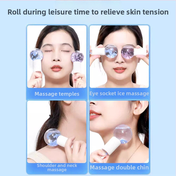 Nilya Grožio prietaisas: Ice Wave Ball ir Beauty Ice Hammer – rankinis masažo įrenginys akims ir veidui su neigiamaisiais jonais, be elektros, kilmė Guangzhou, galiojimo laikas 3 metai