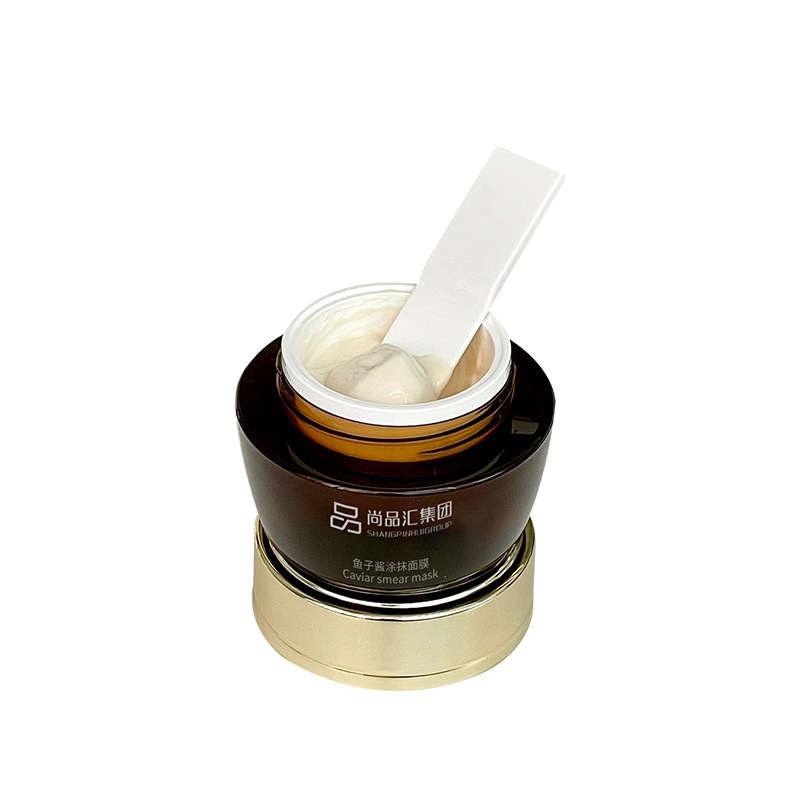 Prisitaikoma kavijų kaukė hidratacijai ir tonuso stiprinimui, pagerina odos išvaizdą ir lygina smulkias raukšles (naktinė kaukė be plovimo, 10 g, galiojimo laikas 3 metai)