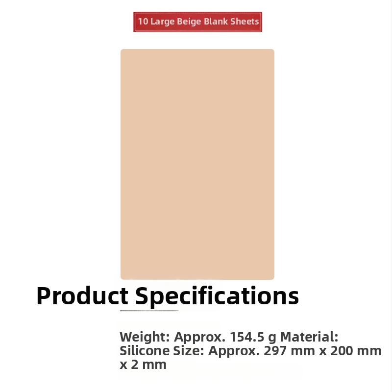 Tattoo praktinė oda antakiams, silikoninė imitacinė oda, universaliam naudojimui, apie 180 g